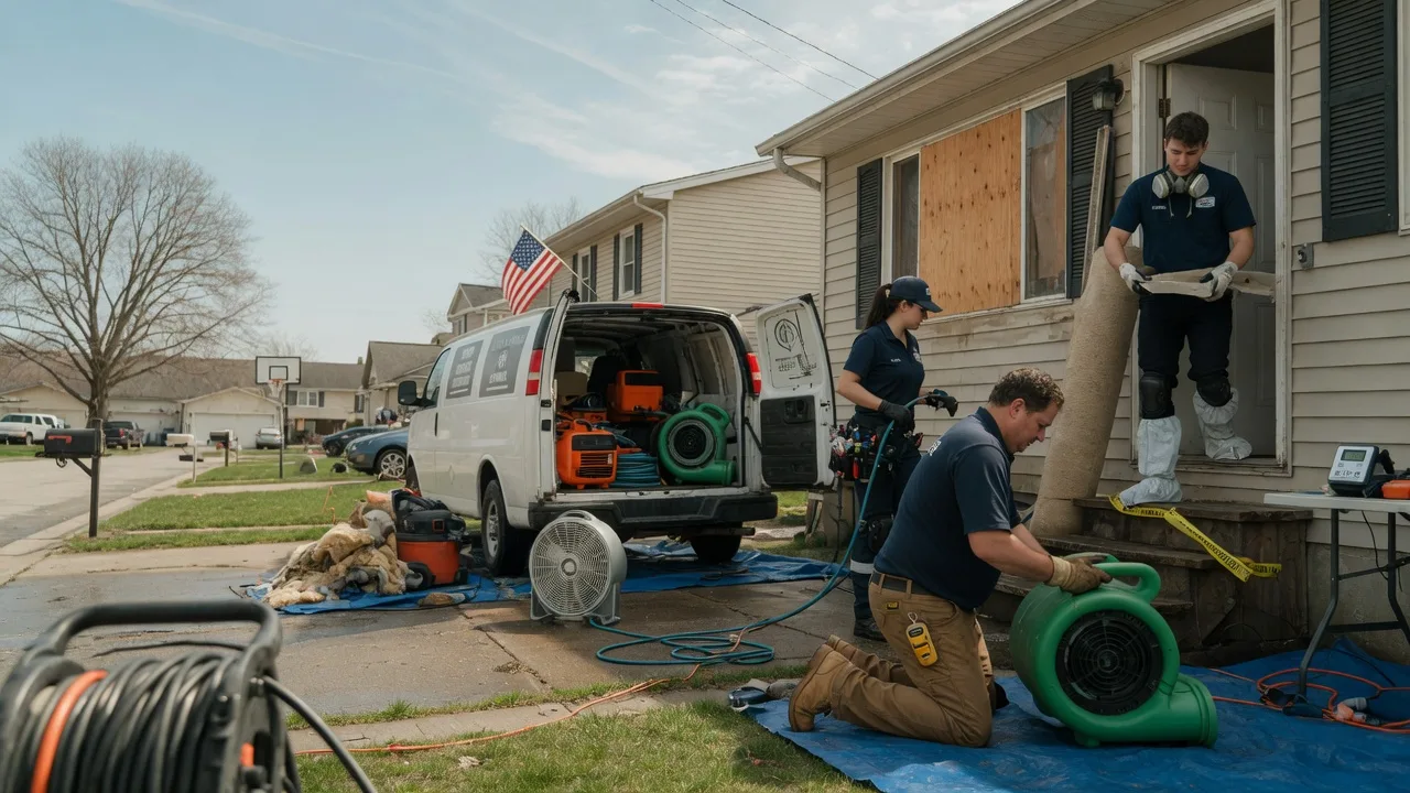 Water Damage Restoration in Slanesville, WV near me